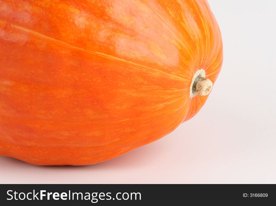 Close up of fresh pumpkin