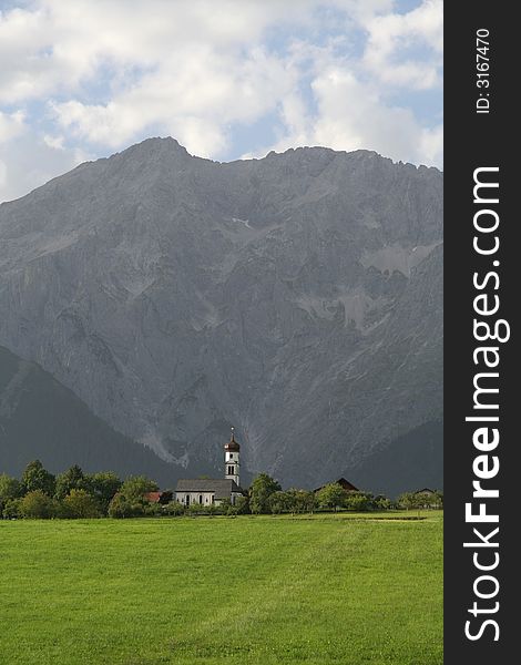 Beautiful landscape in Austrian Alps. Beautiful landscape in Austrian Alps