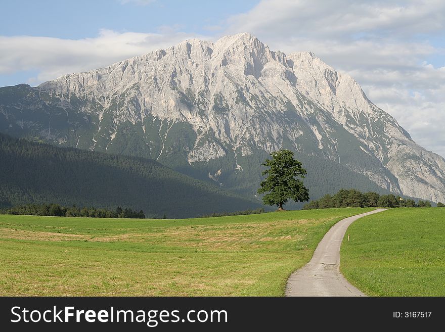 Beautiful landscape in Austrian Alps. Beautiful landscape in Austrian Alps