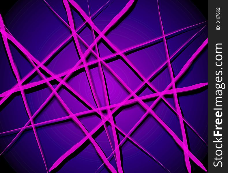 Pink Purple Overlapping Lines