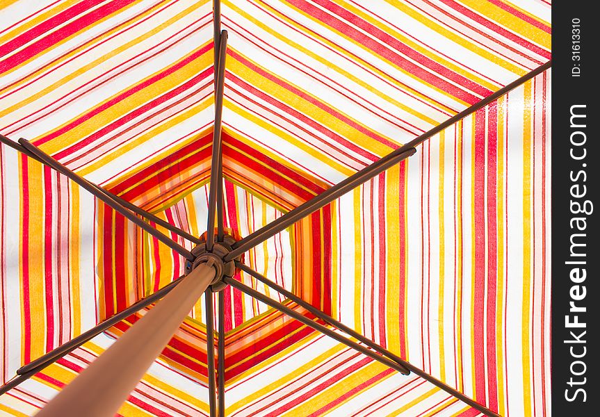 Multi color umbrella