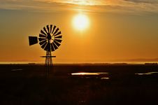 Windmill Waterpump Stock Photography Windmill Waterpump Stock Photography
