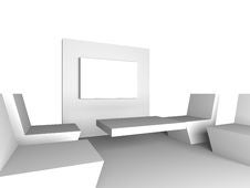 Whith Meeting Room Royalty Free Stock Photography Whith Meeting Room Royalty Free Stock Photography