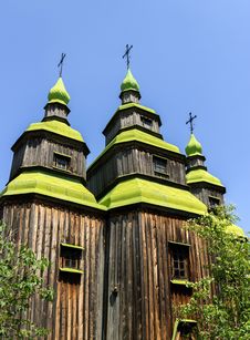 Old Church Wooden Royalty Free Stock Images
