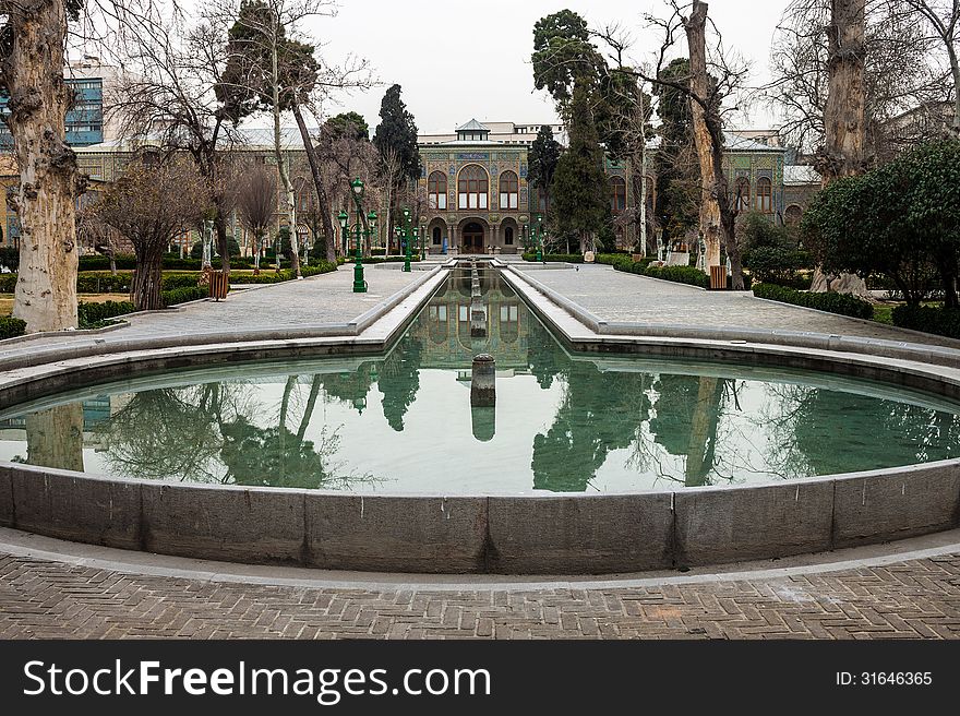 Golestan palace in Tehran, Iran