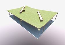 Green Roof Architecture Stock Photography Green Roof Architecture Stock Photography
