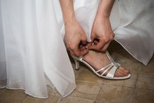 Shoes Bride Stock Photo Shoes Bride Stock Photo