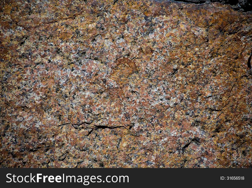 Close up of rock texture