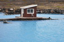 Geothermal Pool Stock Photo Geothermal Pool Stock Photo