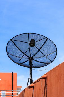Satellite Dish Royalty Free Stock Photography Satellite Dish Royalty Free Stock Photography