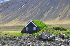 Icelandic Turf House Stock Image Icelandic Turf House Stock Image