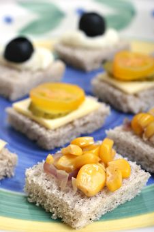 Canapes Royalty Free Stock Photos Canapes Royalty Free Stock Photos