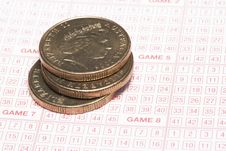 Lottery Ticket Royalty Free Stock Photo Lottery Ticket Royalty Free Stock Photo