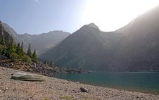 Lake In The Mountains Royalty Free Stock Photos Lake In The Mountains Royalty Free Stock Photos