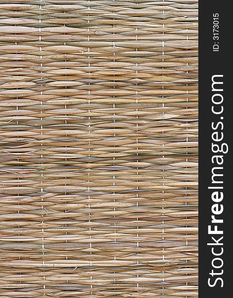 Natural brown sedge pattern material textured background