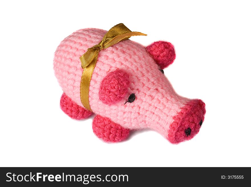 Crocheted Pig