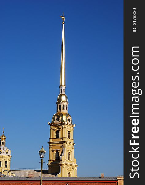 The Peter and Paul cathedral. Saint Petersburg, Russia Federation.