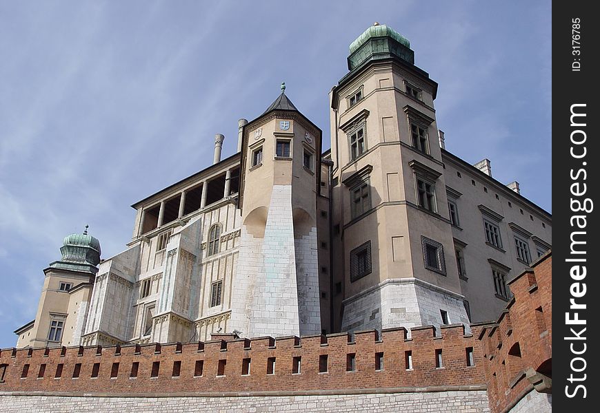 Royal Wawel Castle.Krakow - Poland.