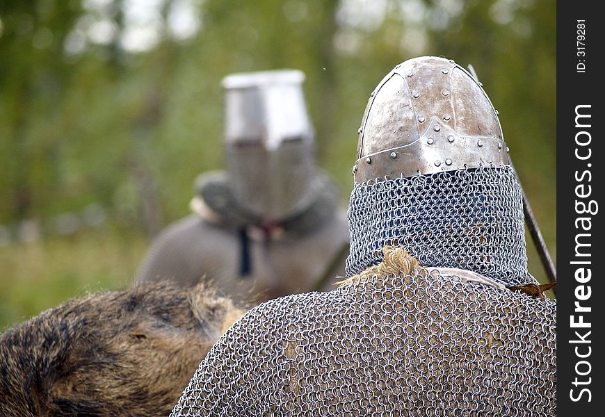 Ancient warrior Latvian from Battle of Saule. Ancient warrior Latvian from Battle of Saule