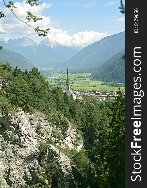 Beautiful landscape in Austrian Alps. Beautiful landscape in Austrian Alps