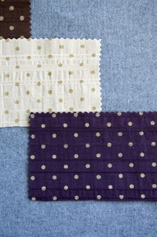 Polka Dots On White And Blue Royalty Free Stock Photo Polka Dots On White And Blue Royalty Free Stock Photo