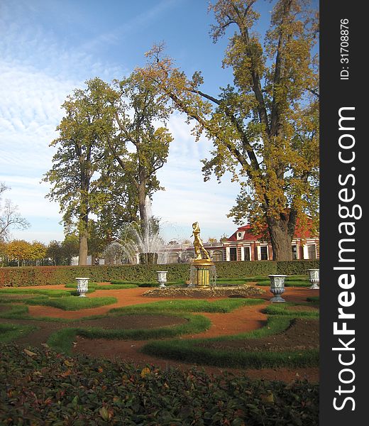 Sculpture In The Park Peterhof.