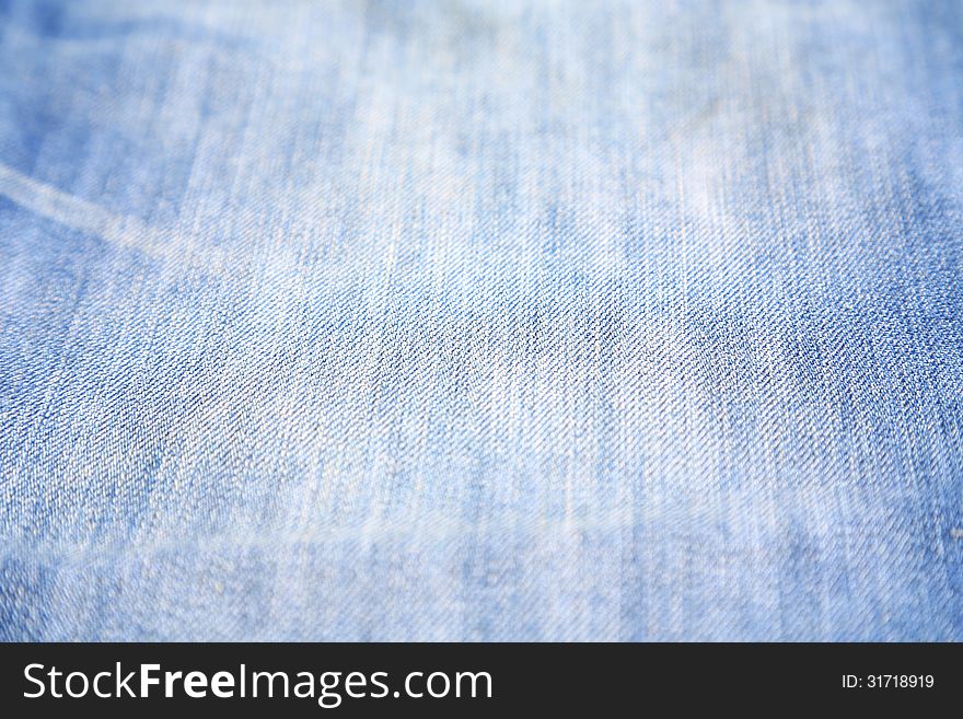 Background jeans of colour from white to blue