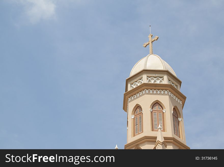 Historic Catholic Cathedral in Thailand