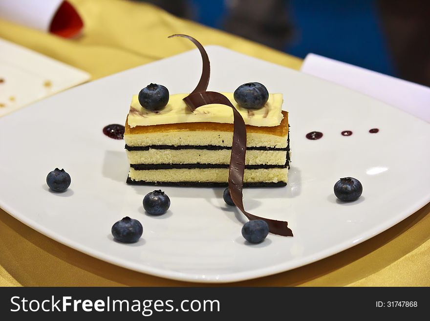 Delicious cake in The Thailand Ultimate Chef Challenge 2013