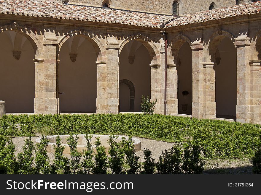 Abbey cloister