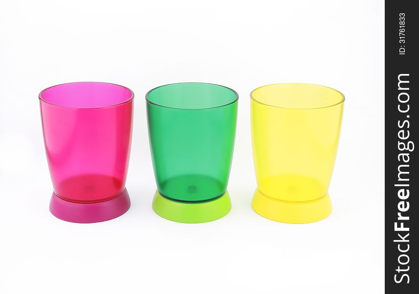 Colorful Plastic Cups