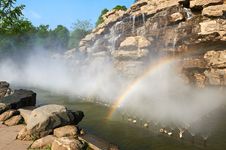 Rainbow Fountain Scenery Xian Stock Images Rainbow Fountain Scenery Xian Stock Images