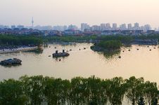 The Datang Furong Garden Landscape Xian Royalty Free Stock Photos The Datang Furong Garden Landscape Xian Royalty Free Stock Photos