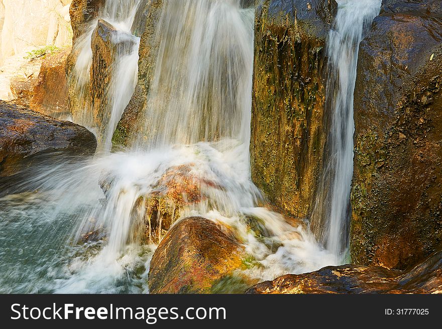 The Waterfall Landscape Xian