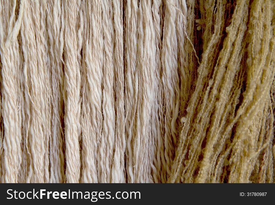Texture of wool with colors, background