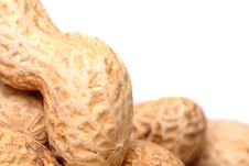 Roasted In-shell Peanuts Close-up. Royalty Free Stock Photo Roasted In-shell Peanuts Close-up. Royalty Free Stock Photo