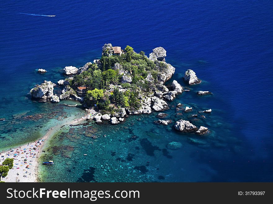 Beautiful view of the seashore in Italy. Beautiful view of the seashore in Italy.