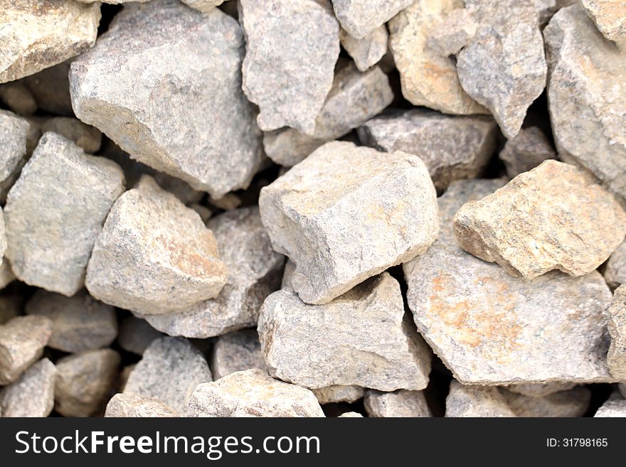 Granite gravel texture as a background