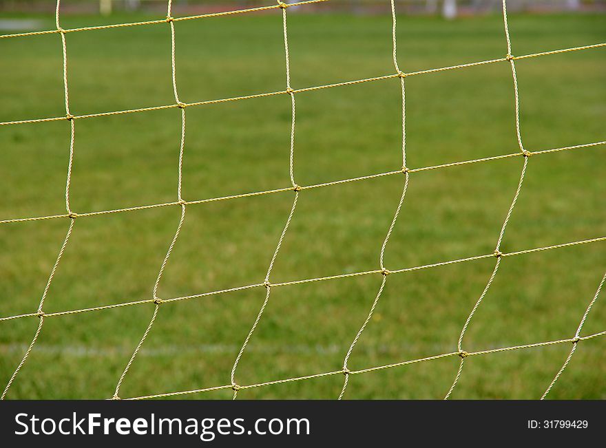 Netting Used For A Soccer Ball Goal