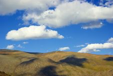Plateau With Cloudscape Royalty Free Stock Photos