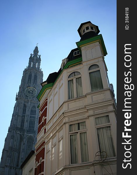 The Cathedral Of Our Lady, Antwerp, Belgium.