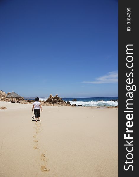Beach in Los Cabos, Baja California Sur, Mexico