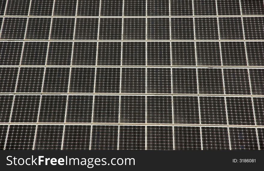 Solar cells producing clean energy