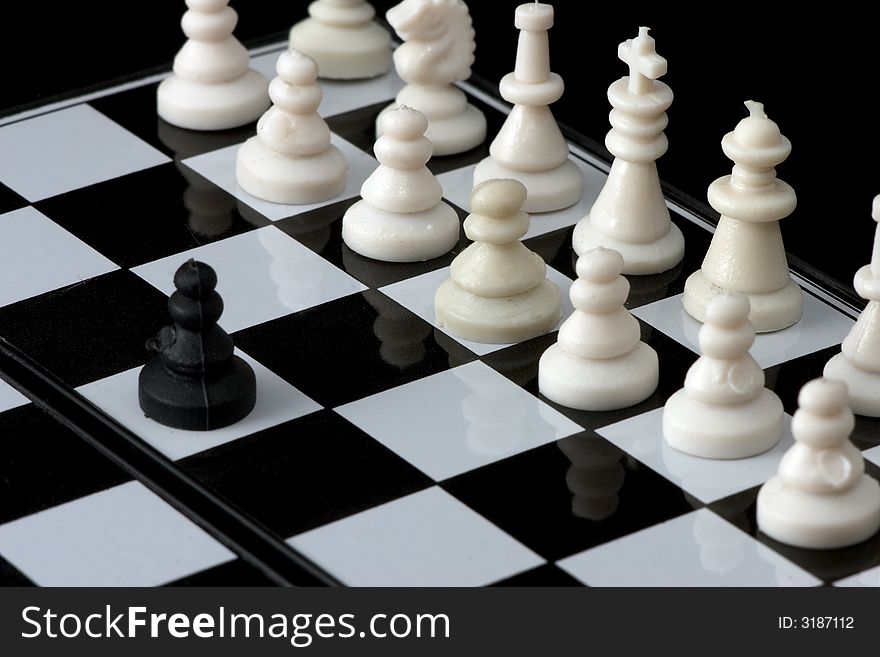 Chess - One pawn against all. Chess - One pawn against all