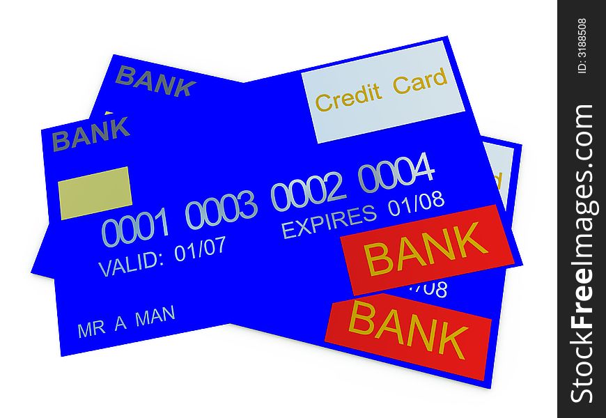 An image of some credit cards a good image for banking related concepts. An image of some credit cards a good image for banking related concepts.