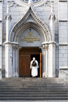Roman Catholic Church In Yalta, Crimea, Ukraine Stock Photos Roman Catholic Church In Yalta, Crimea, Ukraine Stock Photos