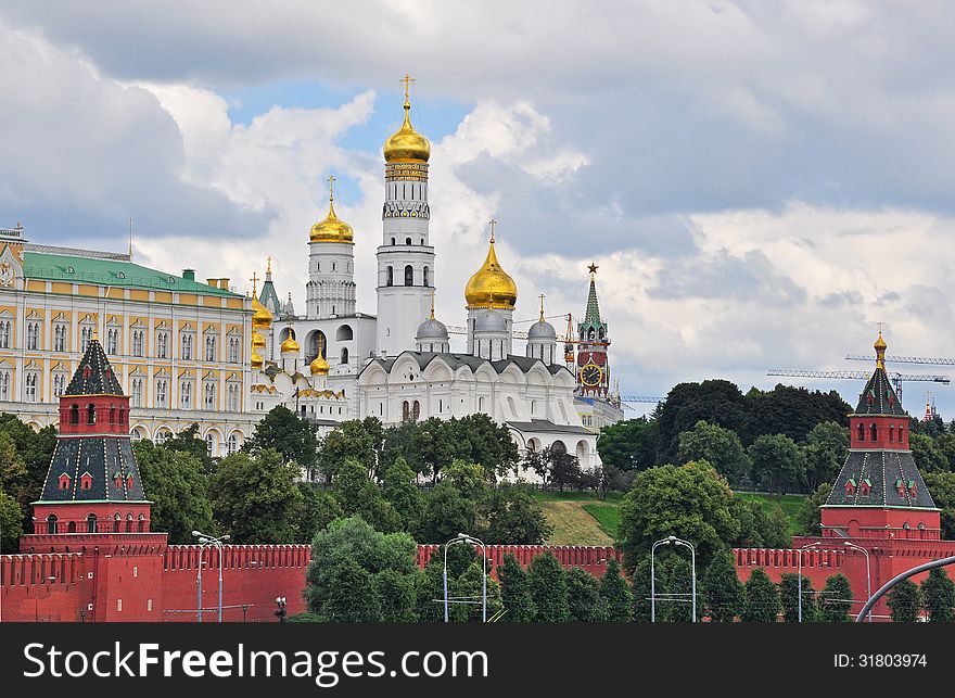 Moscow Kremlin Panorama