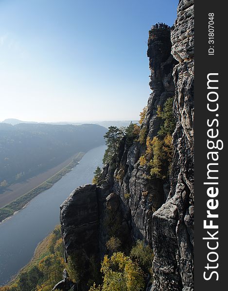 The Upper Elbe Valley In Germany