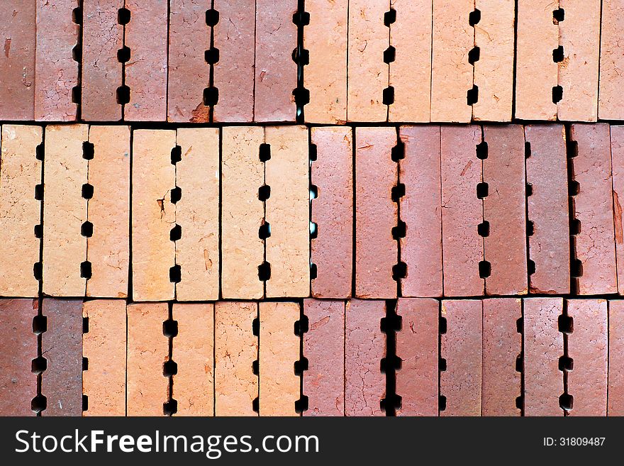 Floor tile stack pattern or background
