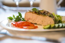 Tasty Peppery Meat With Vegetables Stock Photo Tasty Peppery Meat With Vegetables Stock Photo